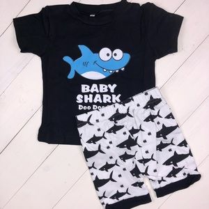 Baby Shark PJs for up to one year old